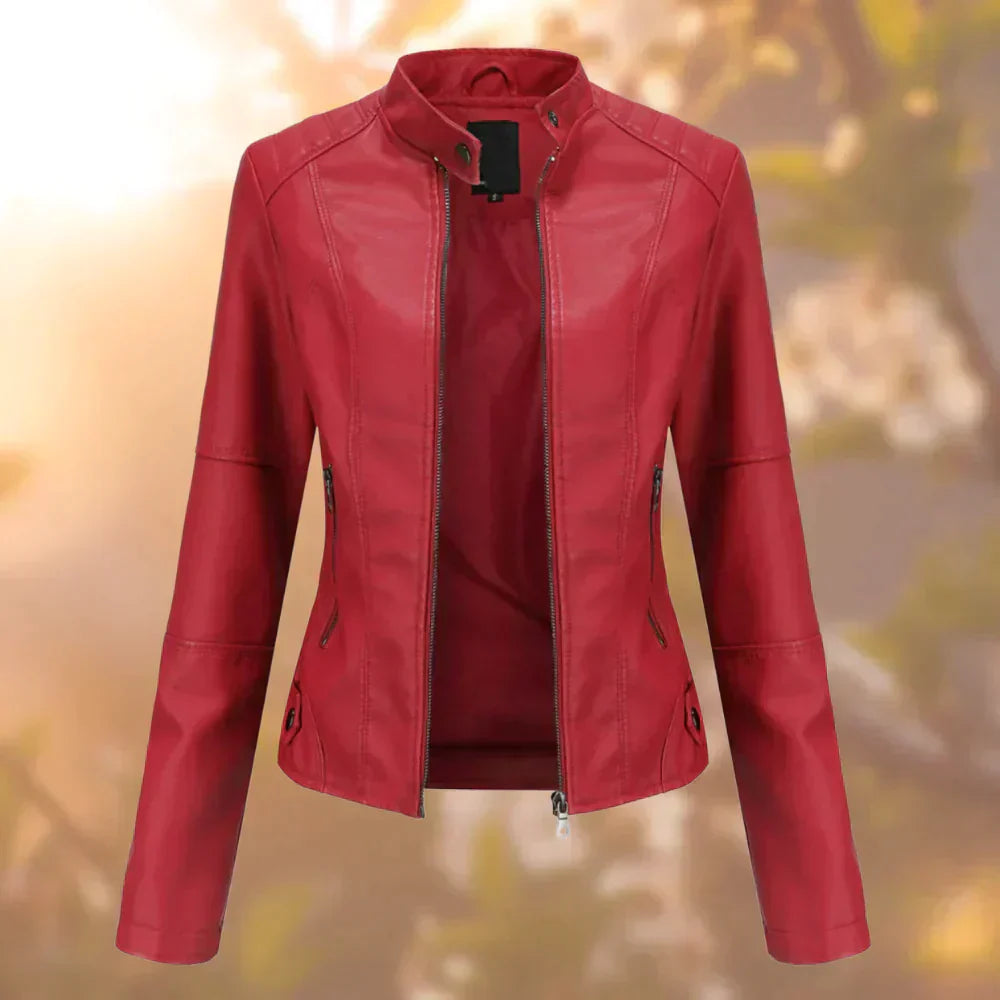 Teresa® | Genuine Leather Jacket