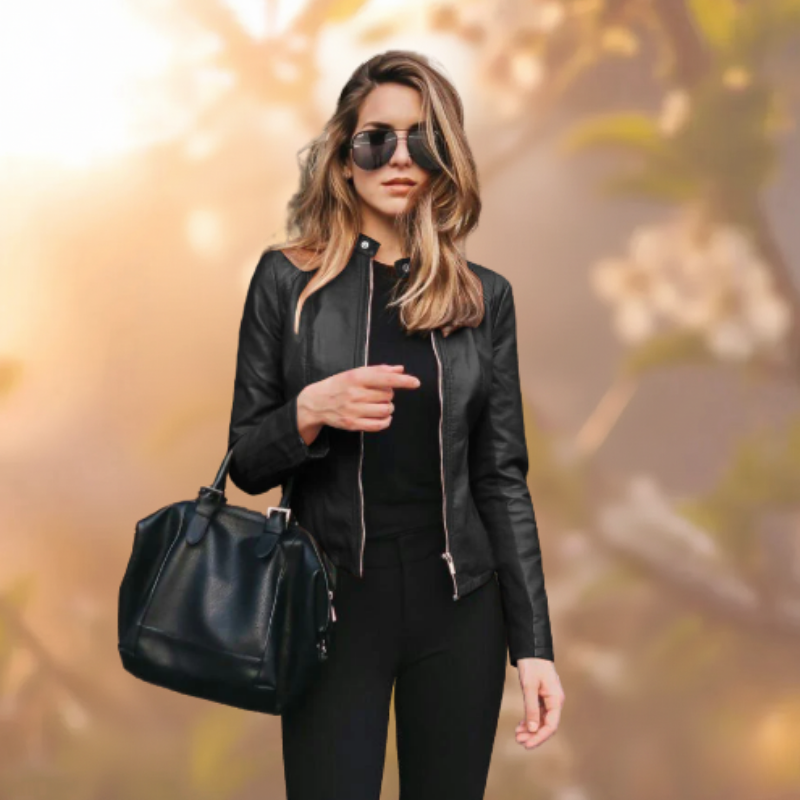Caterina® | Genuine Leather Jacket