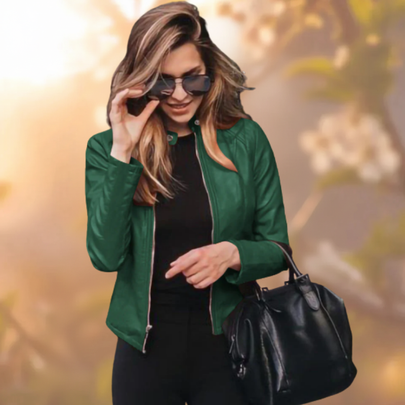 Caterina® | Genuine Leather Jacket