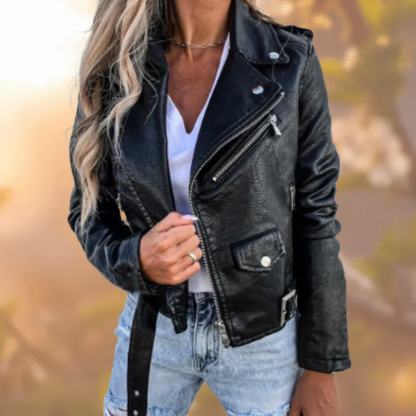 Antonella® | Genuine Leather Jacket