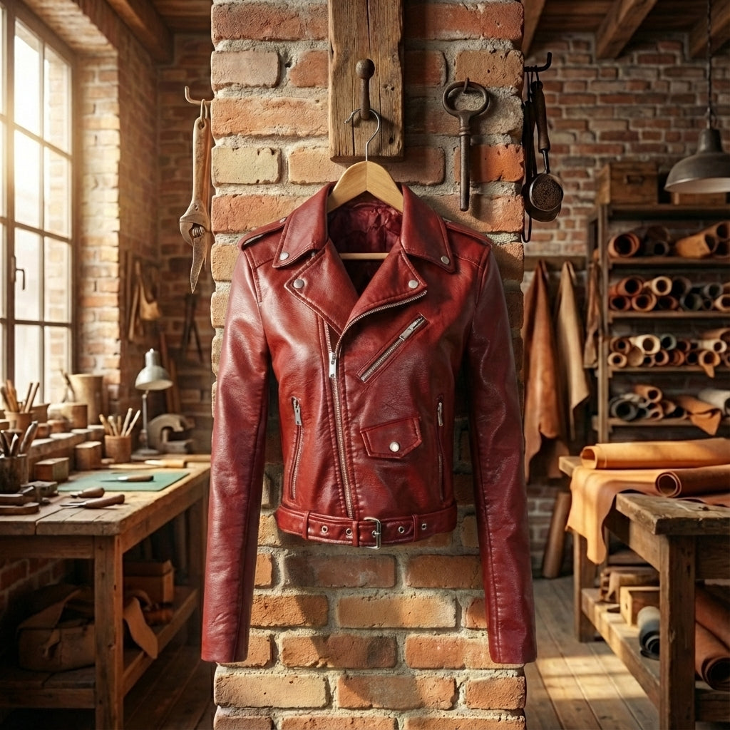 Raffaella® | Genuine Leather Jacket