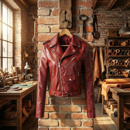 Raffaella® | Genuine Leather Jacket