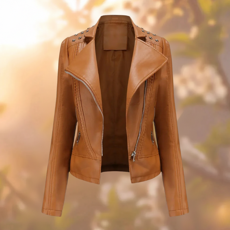 Simona® | Genuine Leather Jacket