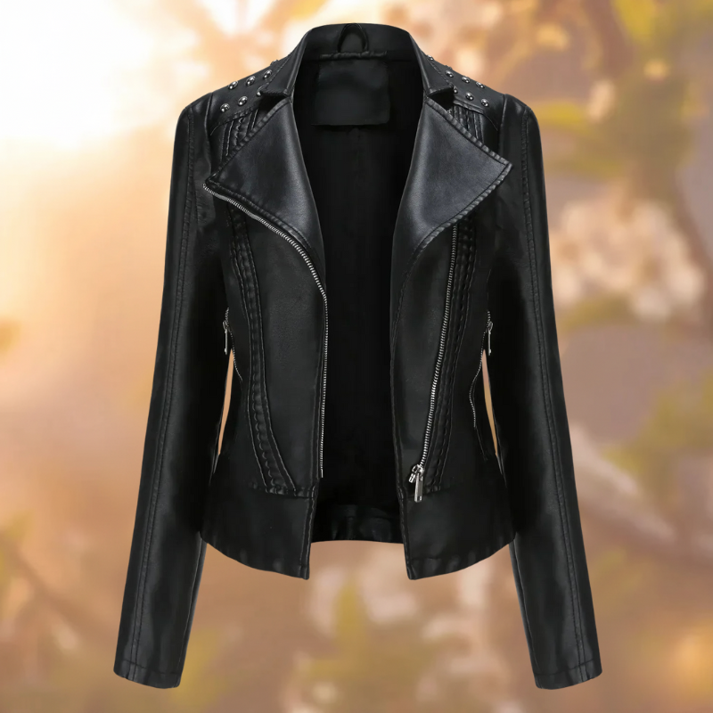 Simona® | Genuine Leather Jacket