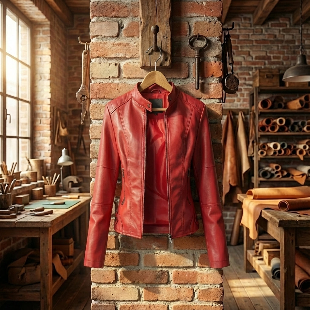 Teresa® | Genuine Leather Jacket