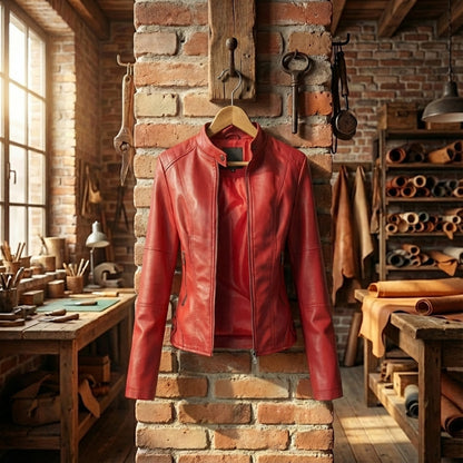 Teresa® | Genuine Leather Jacket