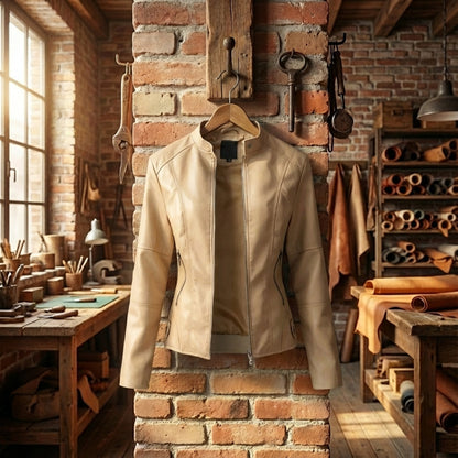 Teresa® | Genuine Leather Jacket