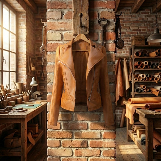 Simona® | Genuine Leather Jacket