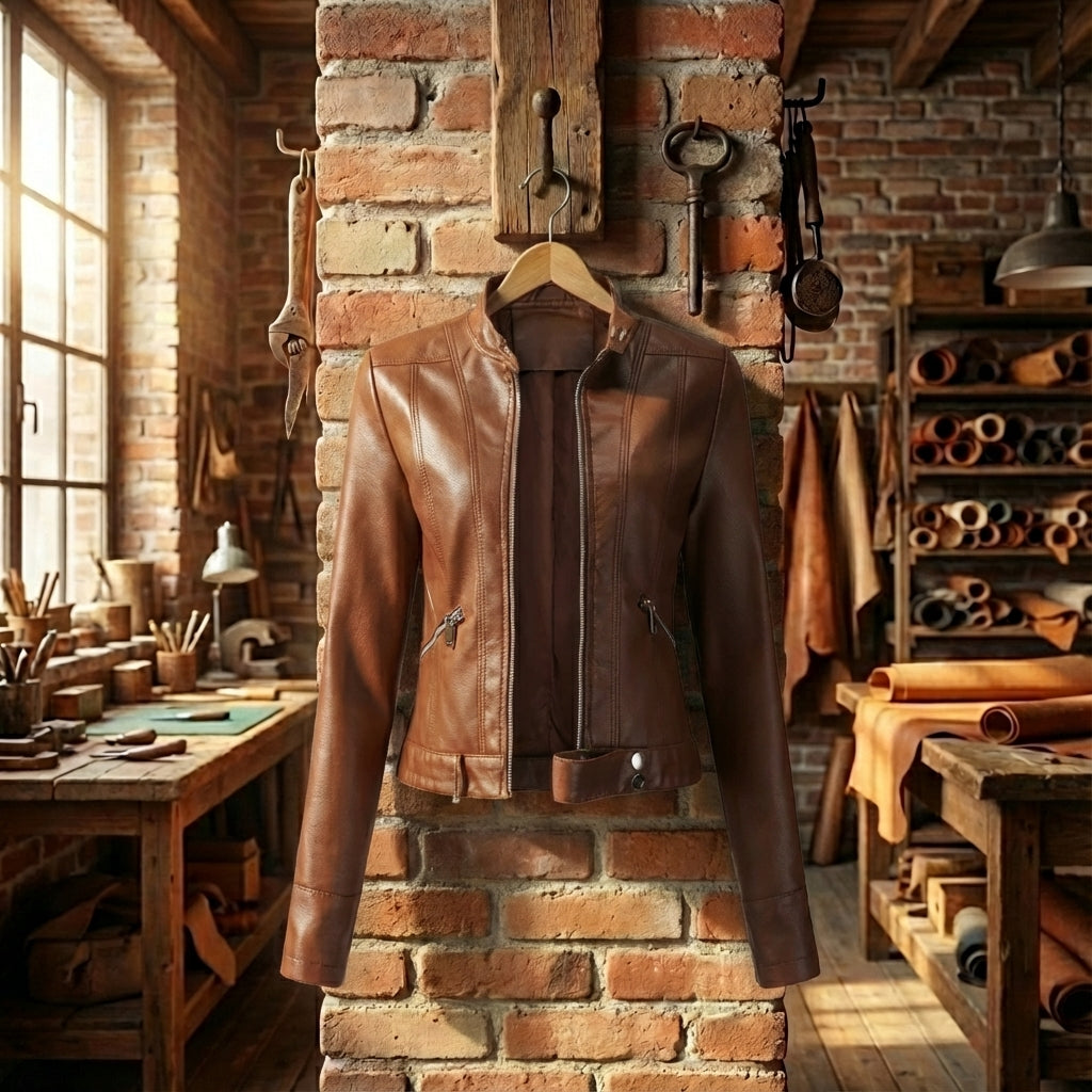 Serena® | Genuine Leather Jacket