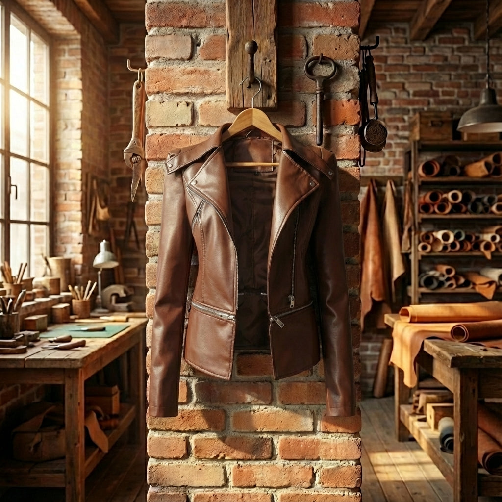 Giuliana® | Genuine Leather Jacket