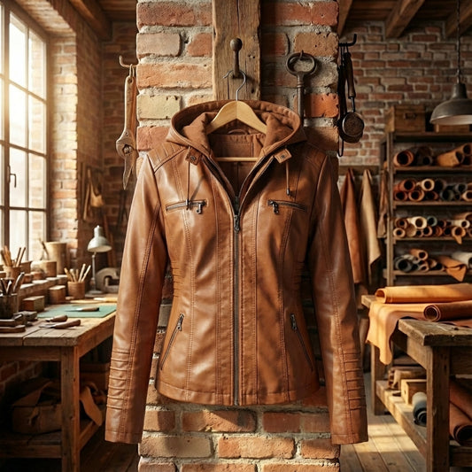 Nicoletta® | Genuine Leather Jacket