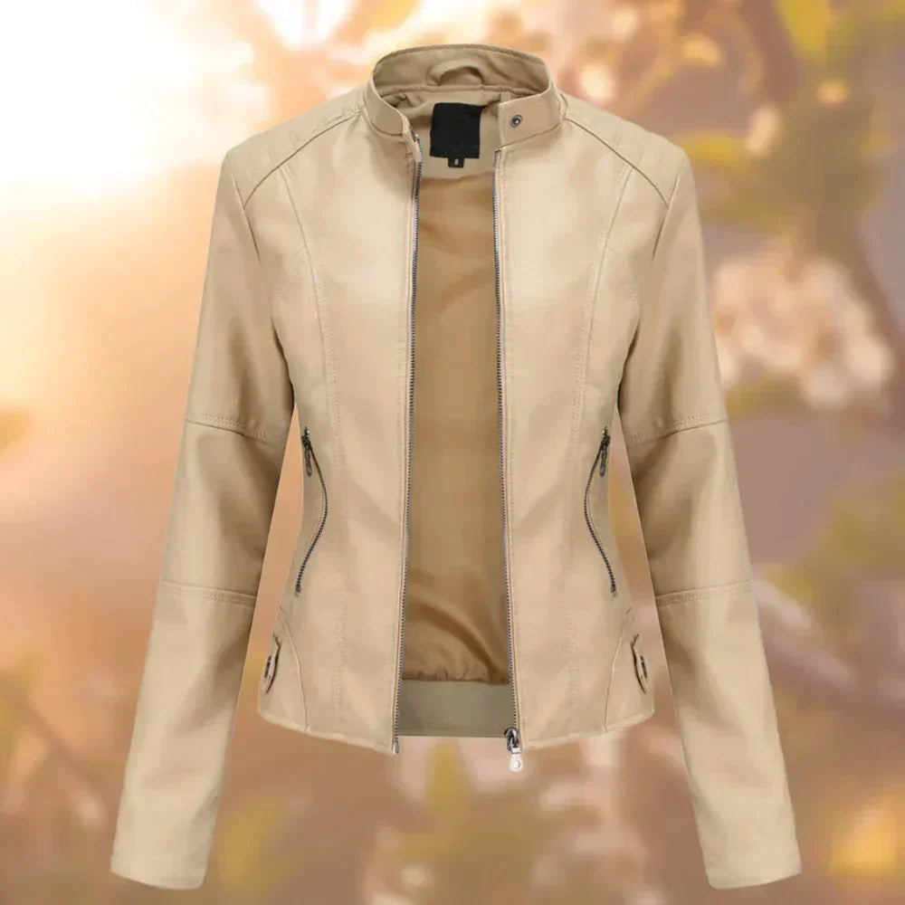 Teresa® | Genuine Leather Jacket