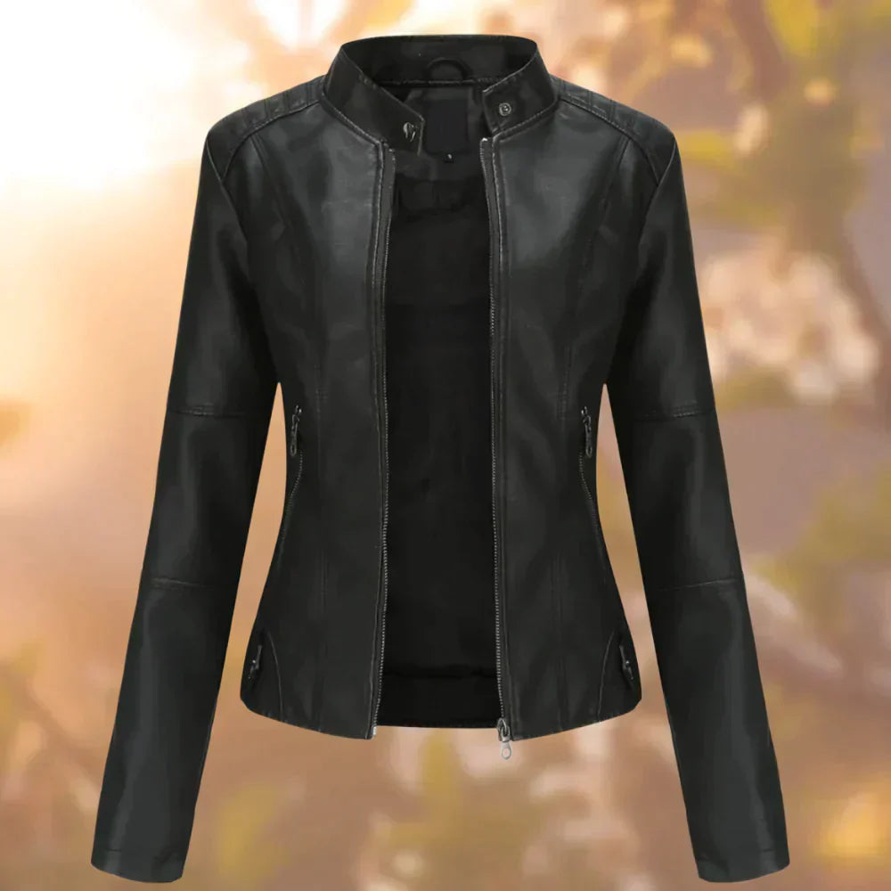 Teresa® | Genuine Leather Jacket