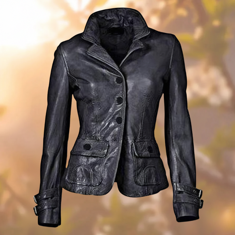 Cristina® | Genuine Leather Jacket