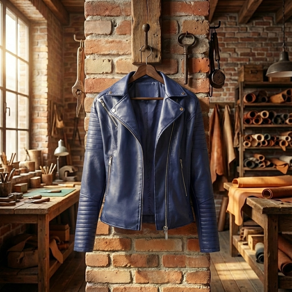 Monica® | Genuine Leather Jacket
