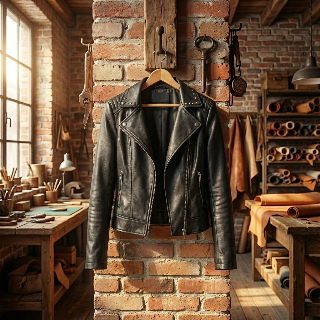 Simona® | Genuine Leather Jacket