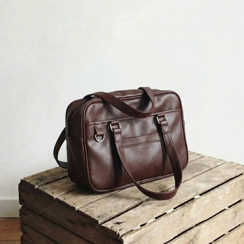 Upgraded pu brown small size // limited-time launch
