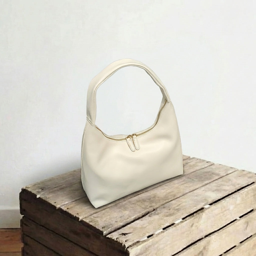 Beige White