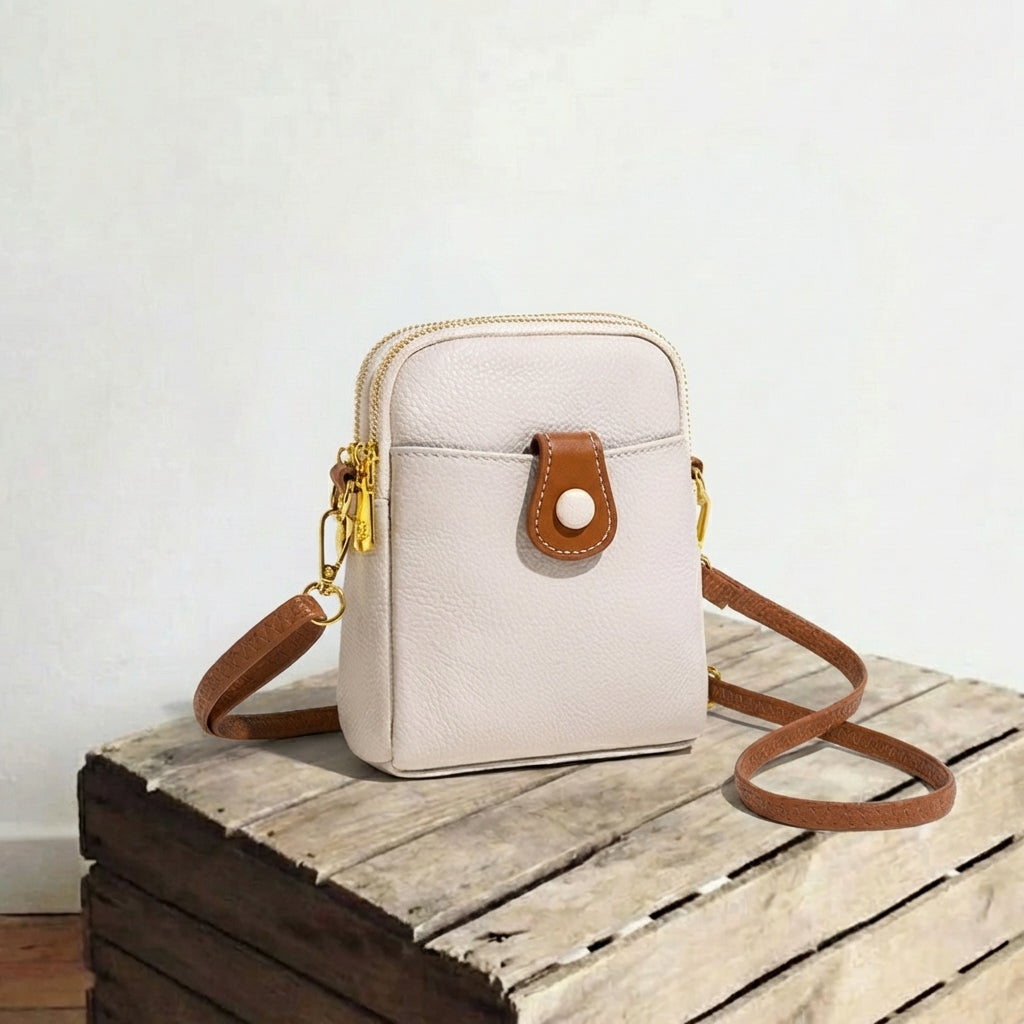 Beige White