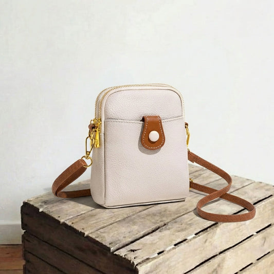 Beige White