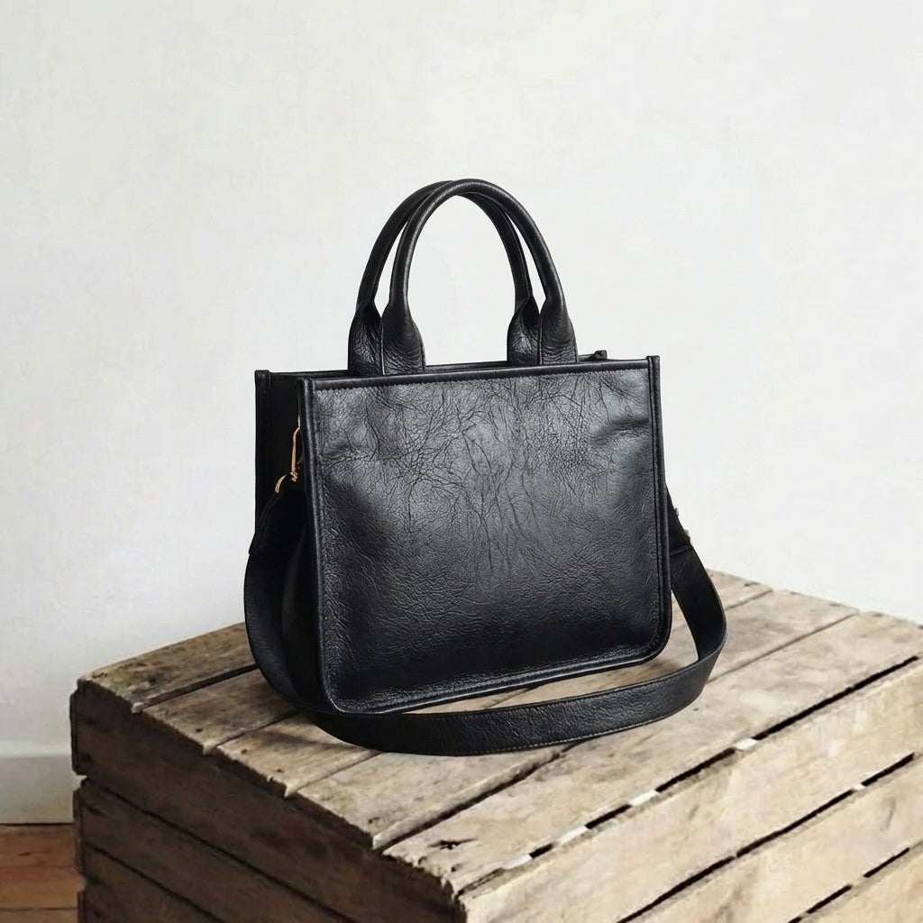 Double zipper - black (ready in stock)