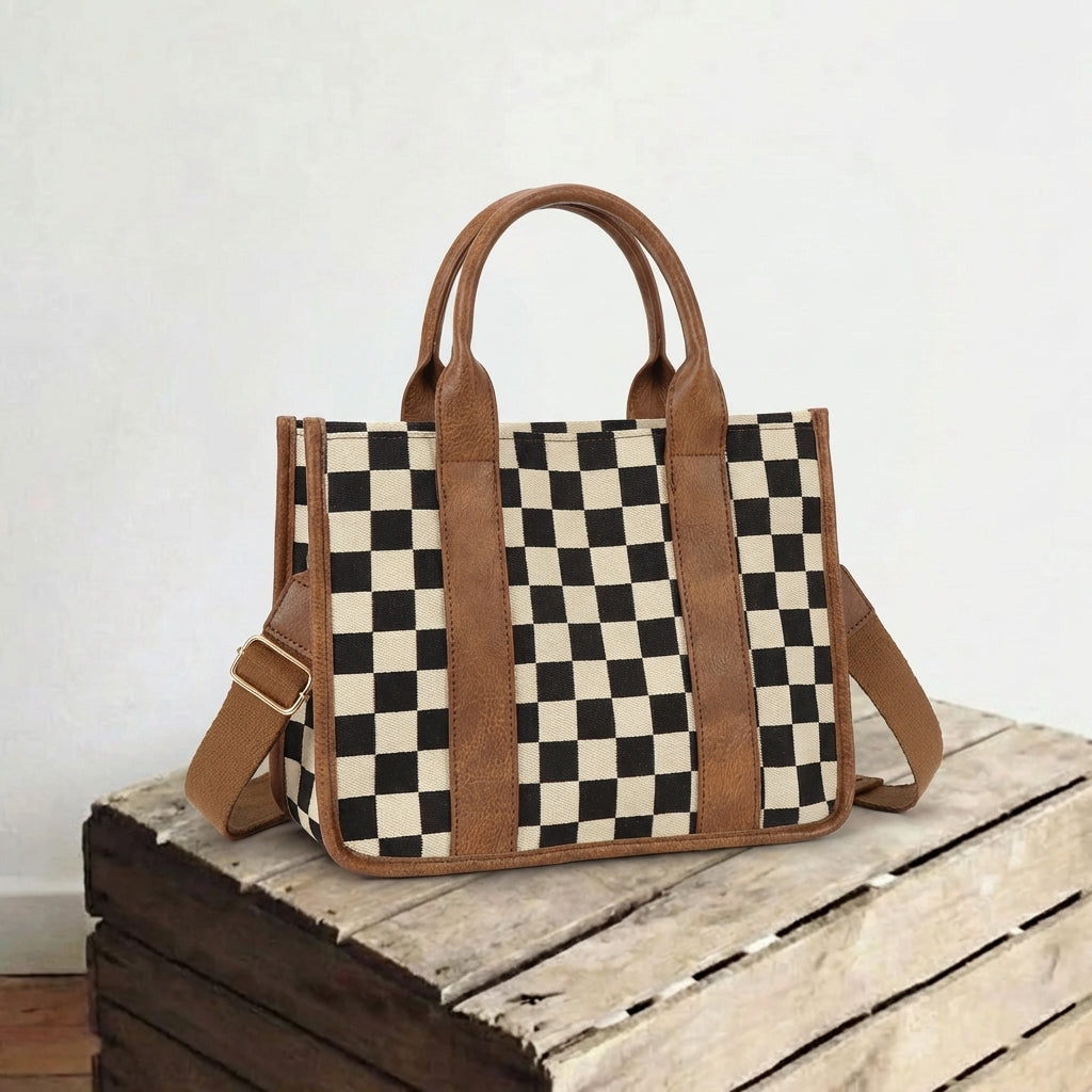 Pure plaid brown (spot)